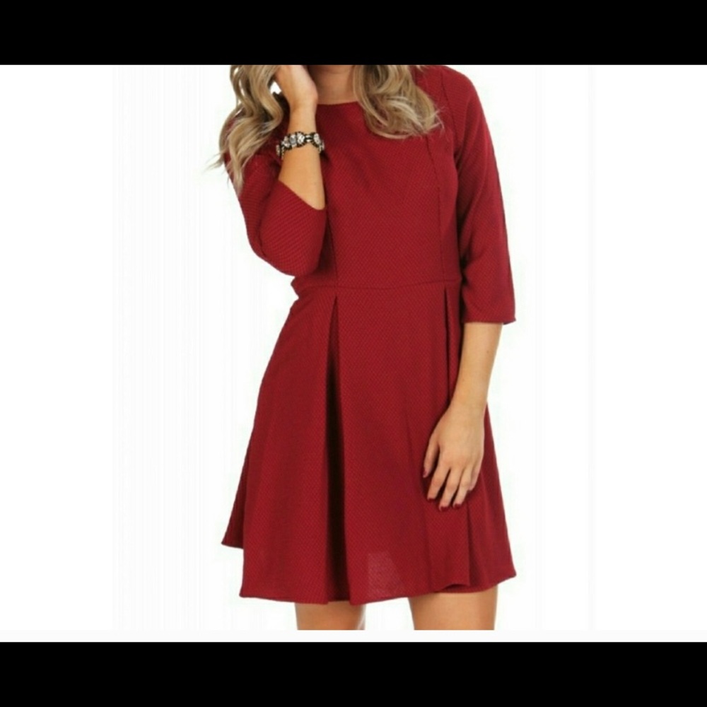 Bar III Fit & Flare Skater Dress